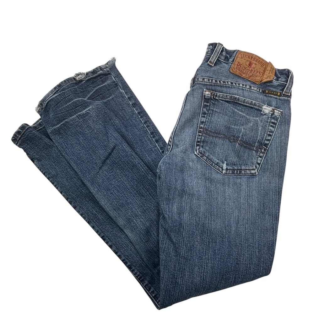 Lucky Brand Dungarees Slim Bootleg Jeans American Classic Womens Size 31‎ - Picture 5 of 16